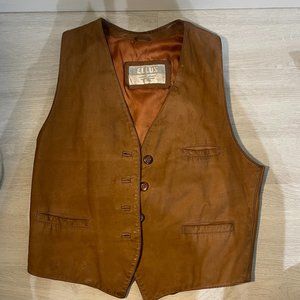 Vintage Brown Ellus Suede Vest